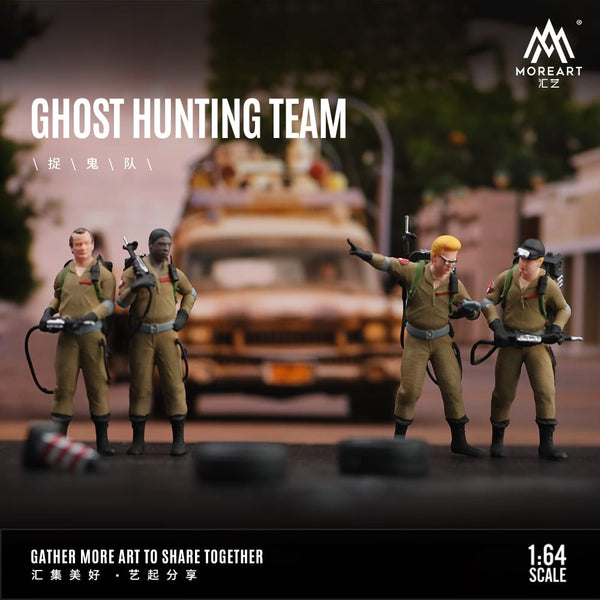 MoreArt - Ghost Hunting Team Resin Doll Set