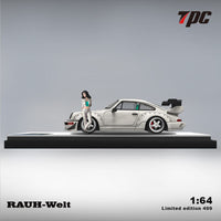 TPC - Porsche 911 (964) RWB w/ Figure - White