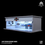MoreArt - Maintenance Workshop Scene Diorama w/ Led Lighting "Martini"
