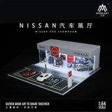 MoreArt - Nissan Car Showroom Diorama w/ Led Lighting