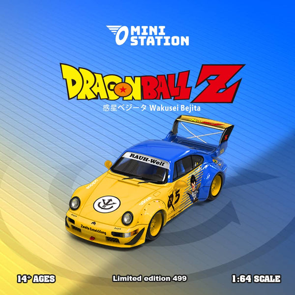 Mini Station - Porsche 911 (964) RWB "Dragon Ball Z" - Vegeta *Pre-Order*