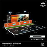 MoreArt - Dakar Rally Race Assembly Scene Diorama w/ Led Lighting *Pre-Order*