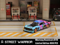 Street Warrior - Ford Mustang "Hoonicorn" RTR 1965 - Monster / Pink Flower *Pre-Order*