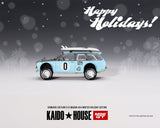 Kaido House x Mini GT - Datsun 510 Wagon 4x4 Winter Holiday Edition