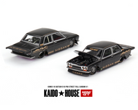 Kaido House x Mini GT - Datsun 510 Pro Street Full Carbon V1 - Black Carbon *Sealed, Possibility of a Chase - Pre-Order*