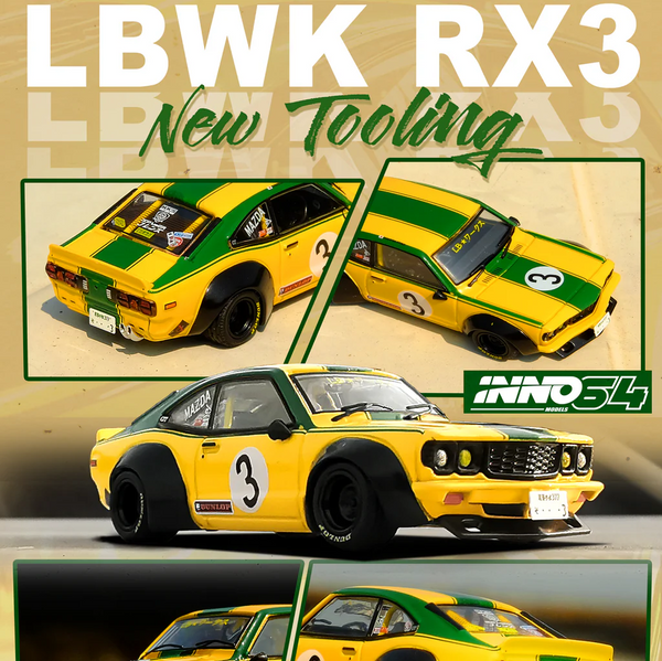 INNO64 - Mazda RX-3 LBWK *Pre-Order*
