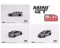 Mini GT - Honda Civic Type R 2023 - Sonic Gray Pearl *Pre-Order*