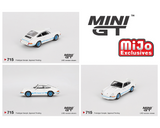 Mini GT - Porsche 911 Carrera RS 2.7 Grand Prix – White with Blue Livery *Pre-Order*