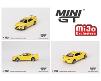 Mini GT - Nissan Skyline GT-R (R34) V-Spec - Lightning Yellow *Pre-Order*