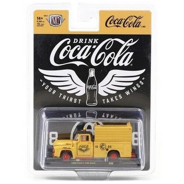M2 Machines - 1956 Ford F-100 Truck - 2024 Coca-Cola Series *Chase*