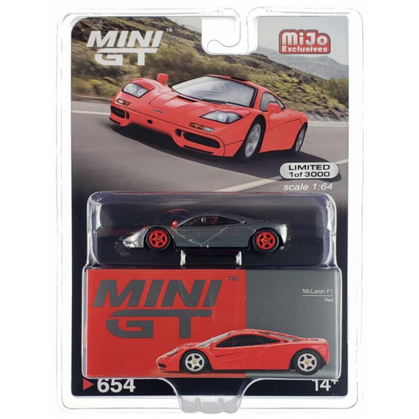 Mini GT - McLaren F1 - Red *Chase*