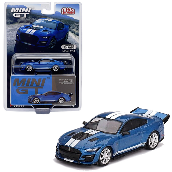 Mini GT - Shelby GT500 Dragon Snake Concept - Ford Performance Blue
