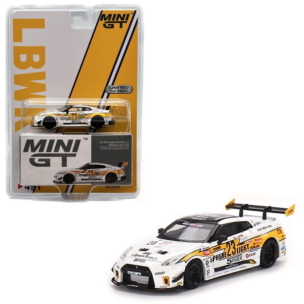 Mini GT - Nissan LB-Silhouette Works GT 35GT-RR Ver.1 - LB Racing Formula Drift 2022