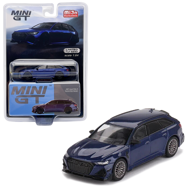 Mini GT - Audi ABT RS6-R – Navarra Blue Metallic