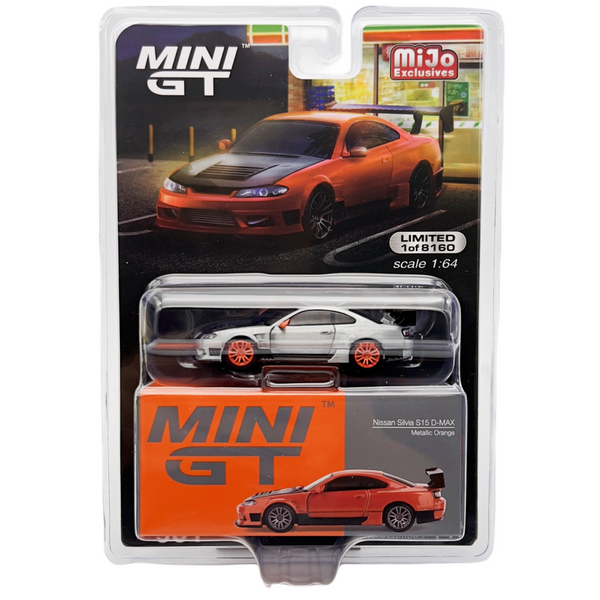 Mini GT - Nissan Silvia S15 D-MAX - Metallic Orange *Chase*