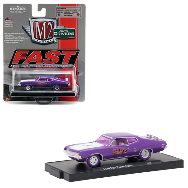 M2 Machines - 1970 Ford Torino Cobra - 2018 Auto-Drivers Series *Chase*