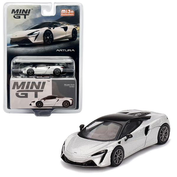 Mini GT - McLaren Artura - Ice Silver