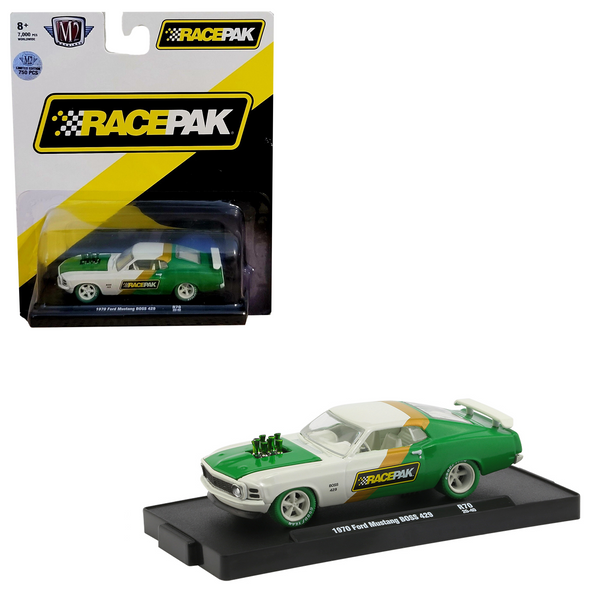 M2 Machines - 1970 Ford Mustang Boss 429 - 2021 Auto-Drivers Series *Chase*