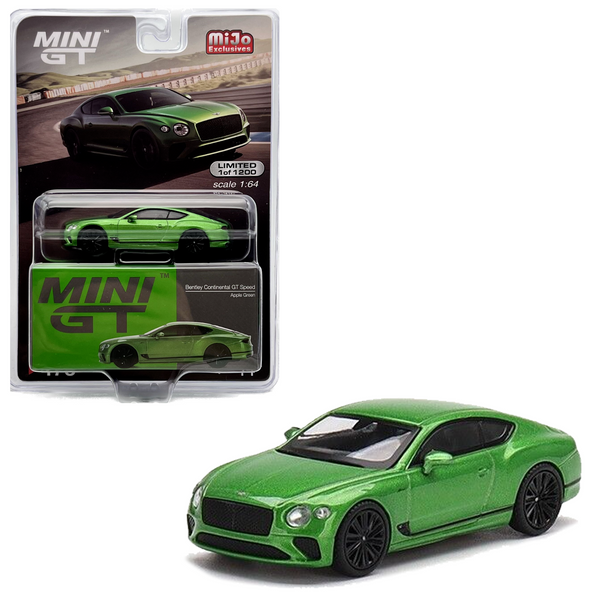 Mini GT - Bentley Continental GT - Apple Green
