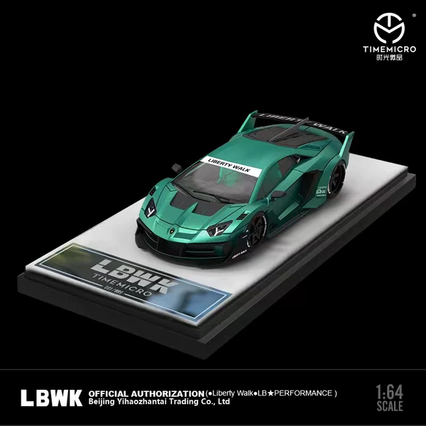Time Micro - Lamborghini Aventador LBWK GT Evo - Green