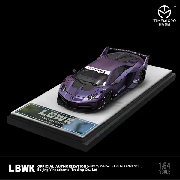 Time Micro - Lamborghini Aventador LBWK GT Evo - Purple