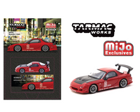 Tarmac Works - VERTEX Mazda RX-7 FD3S – Red *Pre-Order*