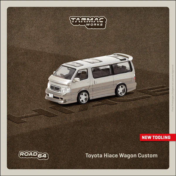 Tarmac Works - Toyota Hiace Wagon Custom - Road64 Series