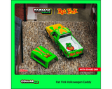 Tarmac Works X Schuco - Volkswagen Caddy "Rat Fink" - Collab64 Series