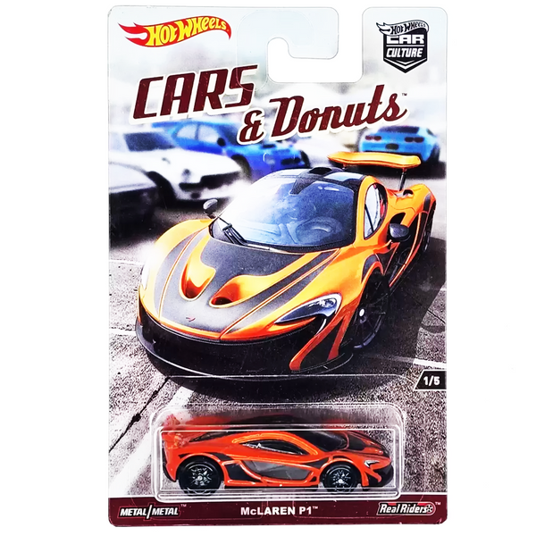 Hot Wheels - McLaren P1 - 2017 Cars & Donuts Series