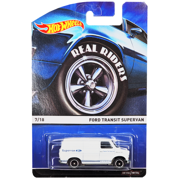 Hot Wheels - Ford Transit Supervan - 2015 Real Riders Series