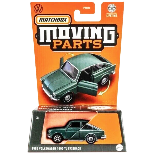 Matchbox - 1965 Volkswagen 1600 TL Fastback - 2024 Moving Parts Series