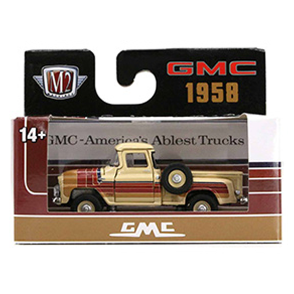 M2 Machines - 1958 GMC Stepside Truck 4x4 - 2024 Auto-Thentics Series