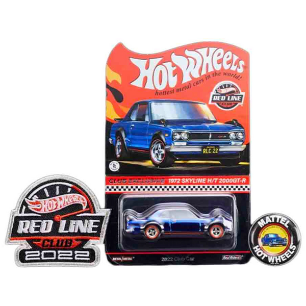 Hot Wheels - 1972 Nissan Skyline H/T 2000GT-R - 2022 *Red Line Club Exclusive*