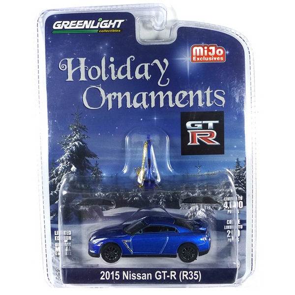 Greenlight - 2015 Nissan GT-R (R35) - 2017 Holiday Ornaments Series