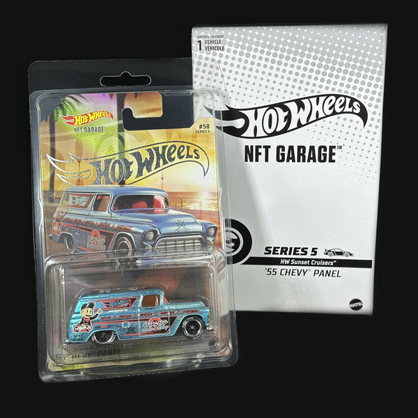 Hot Wheels - '55 Chevy Panel - 2023 NFT Garage Series 5