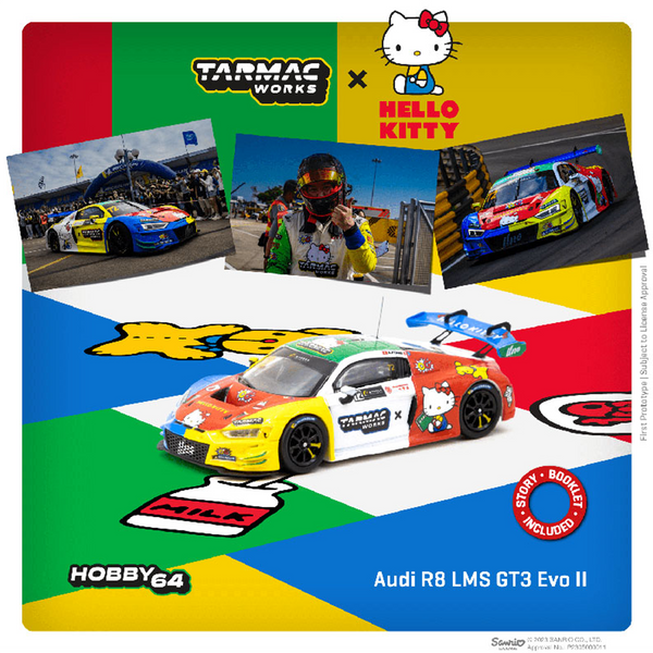 Tarmac Works - Audi R8 LMS GT3 Evo II - Hobby64 Series *Pre-Order*