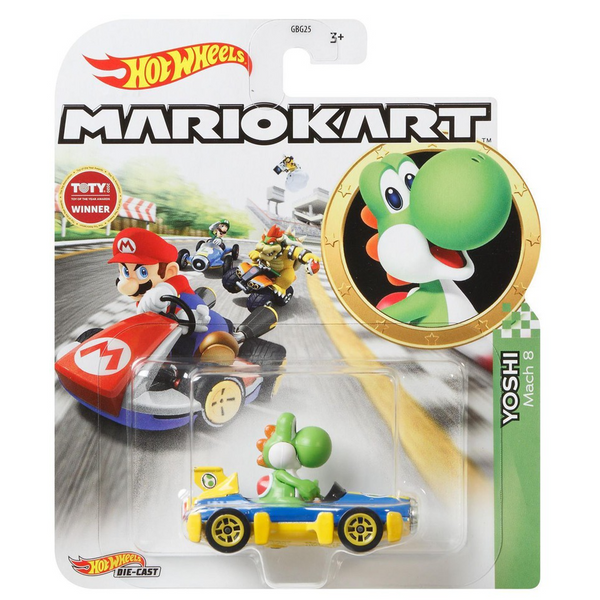 Hot Wheels - Yoshi - Mario Kart Series