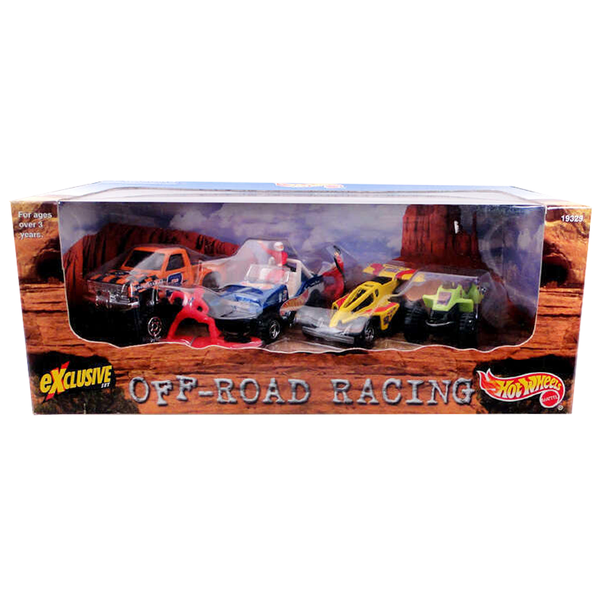Hot Wheels - Off-Road Racing 4-Car Set - 1998