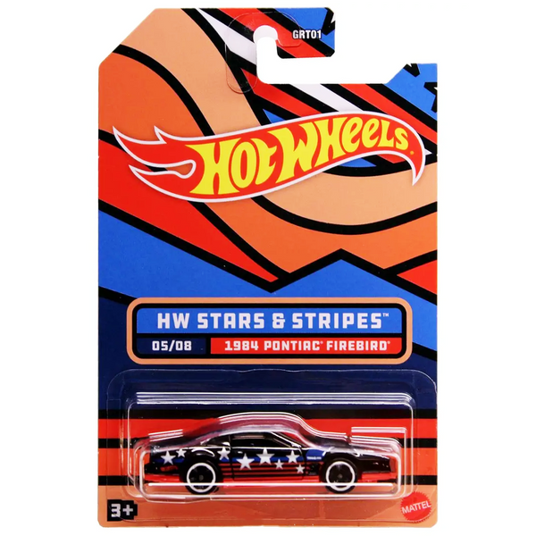 Hot Wheels - 1984 Pontiac Firebird - 2022 Stars & Stripes Series