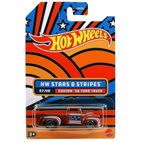 Hot Wheels - Custom '56 Ford Truck - 2022 Stars & Stripes Series