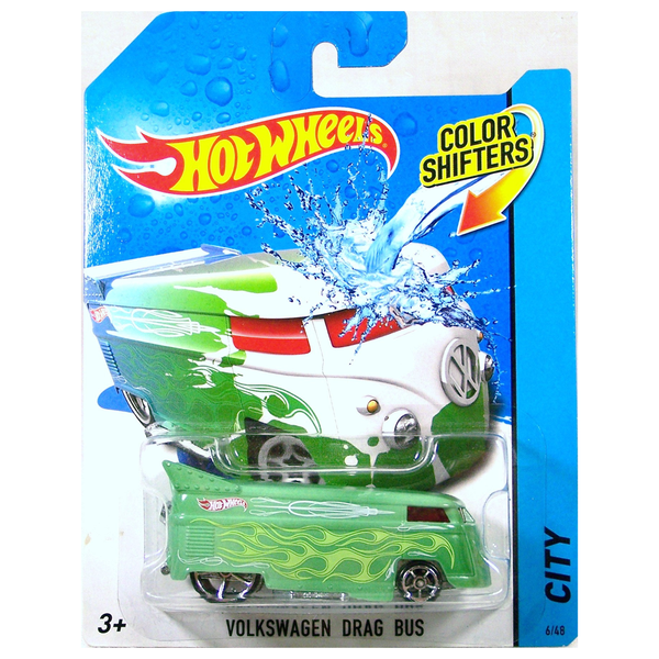 Hot Wheels - Volkswagen Drag Bus - 2014 Color Shifters Series