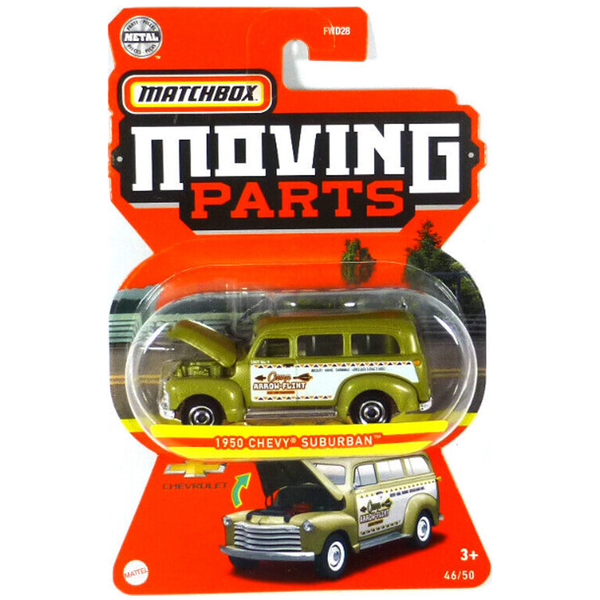 Matchbox - 1950 Chevy Suburban - 2022 Moving Parts Series