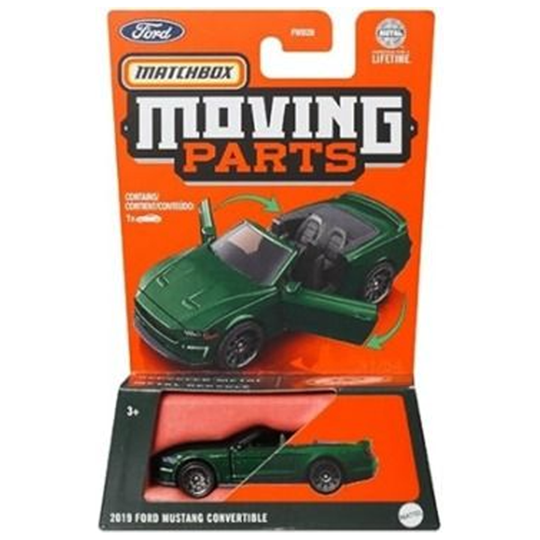 Matchbox - 2019 Ford Mustang Convertible - 2023 Moving Parts Series