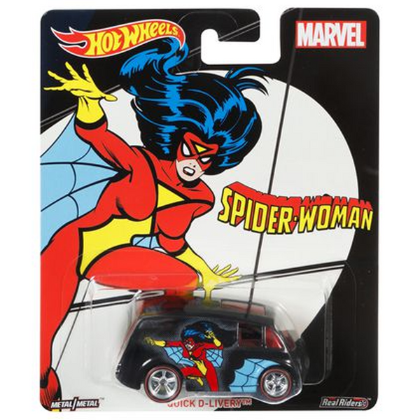 Hot Wheels - Quick D-Livery - 2017 Woman of Marvel Series