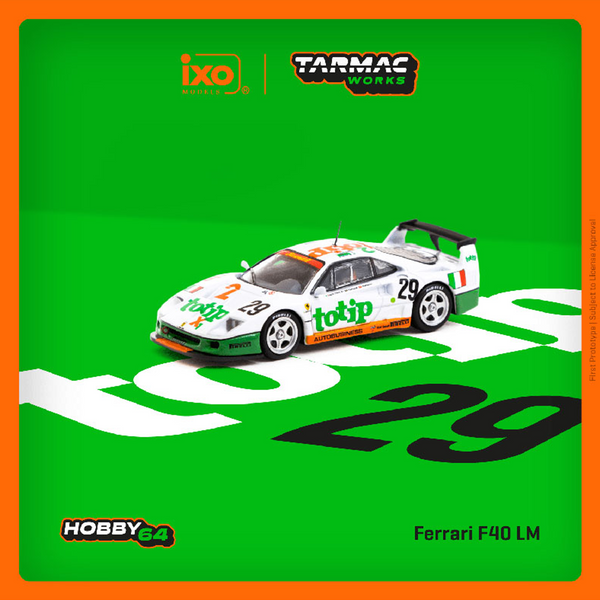 Tarmac Works - Ferrari F40 LM - Hobby64 Series *Pre-Order*