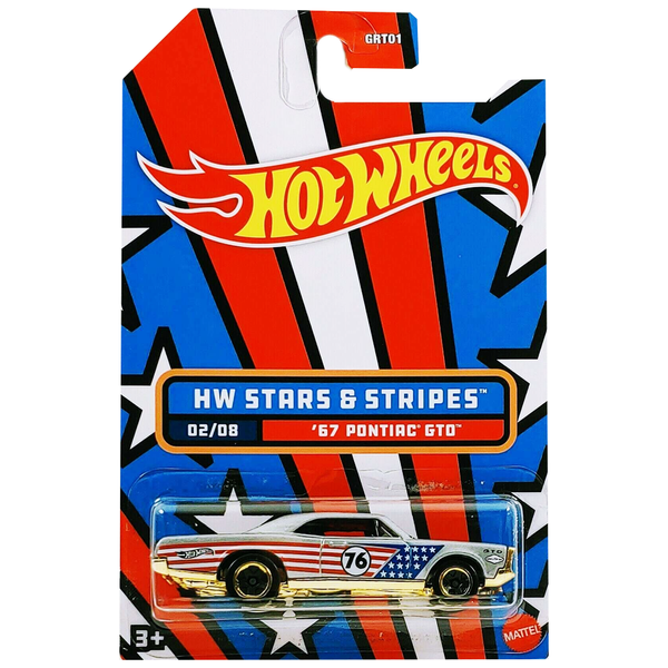Hot Wheels - '67 Pontiac GTO - 2022 Stars & Stripes Series