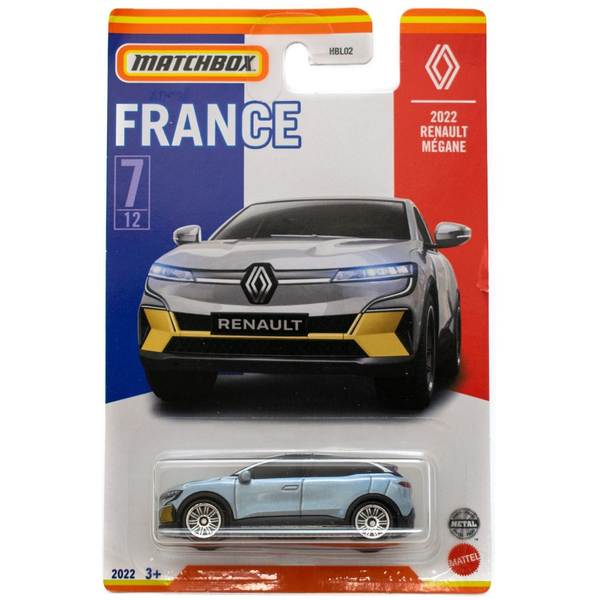Matchbox - 2022 Renault Megane - 2022 France Collection Serie