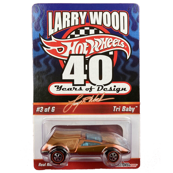 Hot Wheels - Tri Baby - 2009 Larry Wood 40 Years of Design Series *Red Line Club Exclusive*