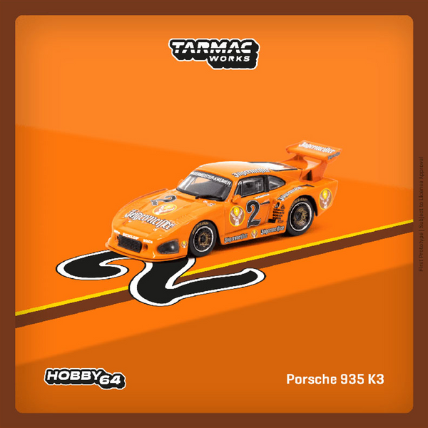 Tarmac Works - Porsche 935 K3 DRM 1980 - Hobby64 Series *Pre-Order*