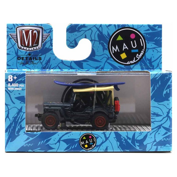 M2 Machines - 1944 Willys MB Jeep - 2022 Maui and Sons Series